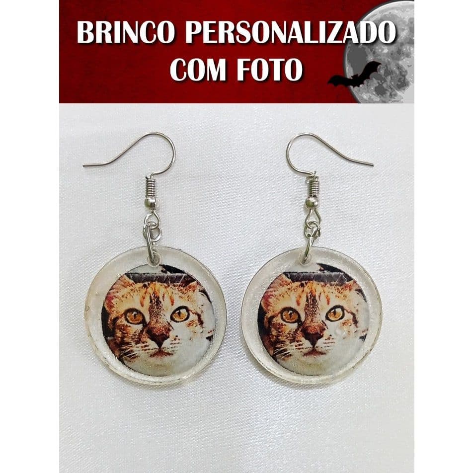 Brinco Personalizado Com Foto