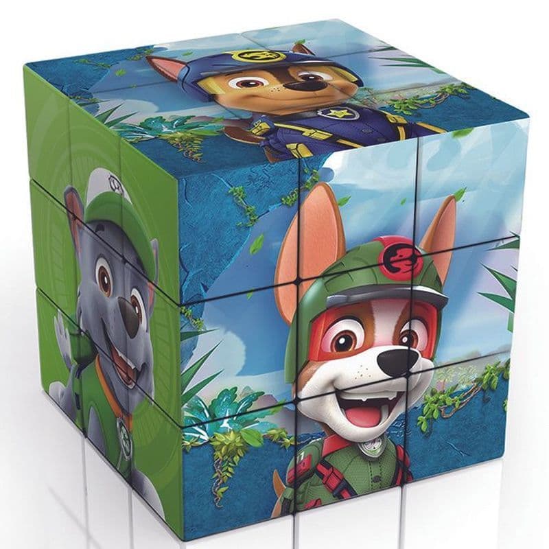 A equipe Wang faz grandes contribuições cubo de rubik dos desenhos animados quebra-cabeça de terceira ordem cubo de rubi