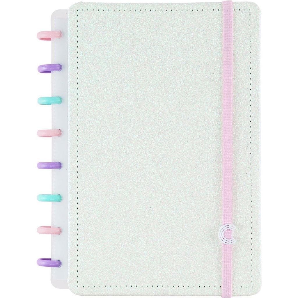 Caderno Inteligente A5 Lets Glitter Colorful 80 fls. 155 mm x 220 mm - Caderno Inteligente