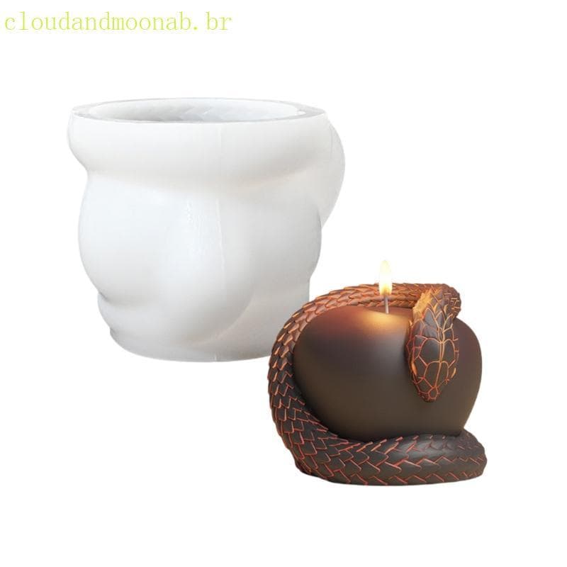 CLO 3D Maçãs Molde Emplastros Moldes Fundição Silicone