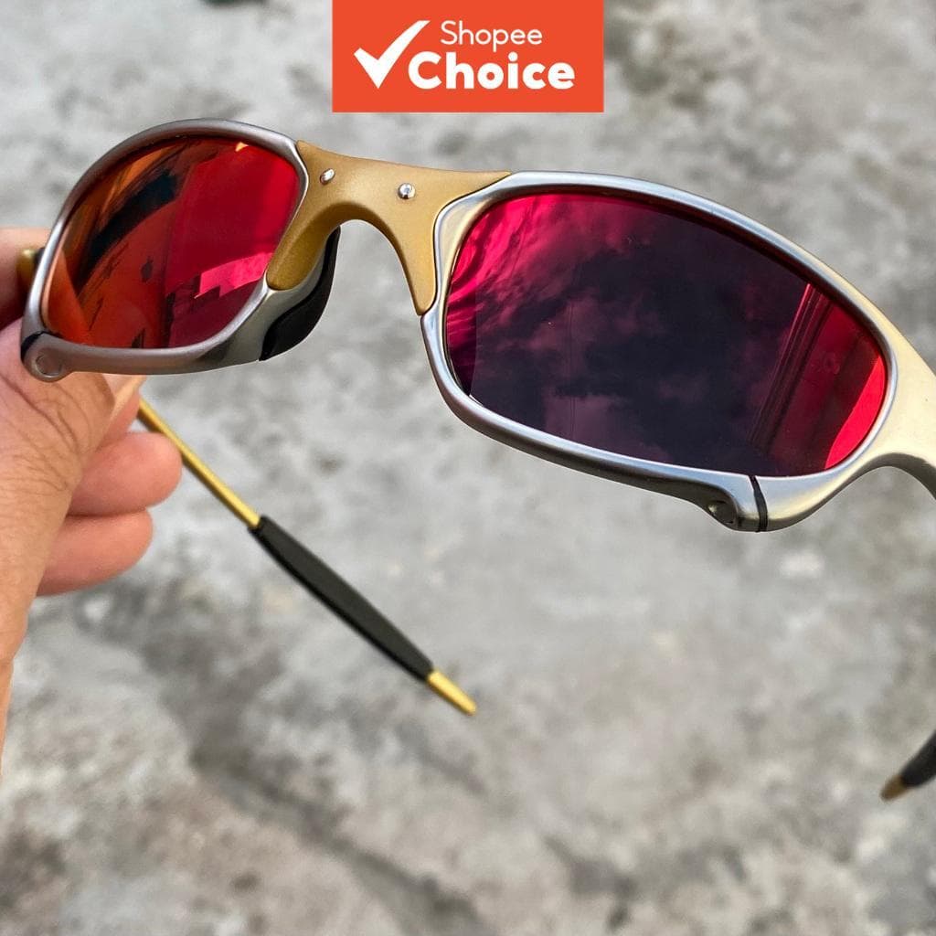 Óculos de sol de moda, óculos metálicos resistentes a UV, versáteis e retrô, ideais para esportes e ciclismo