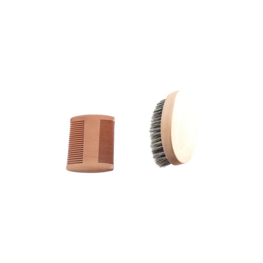2/3pcs Kit De Pente De Bigode Masculino , Conjunto De Escova De Barba Profissional Antiestática E ,