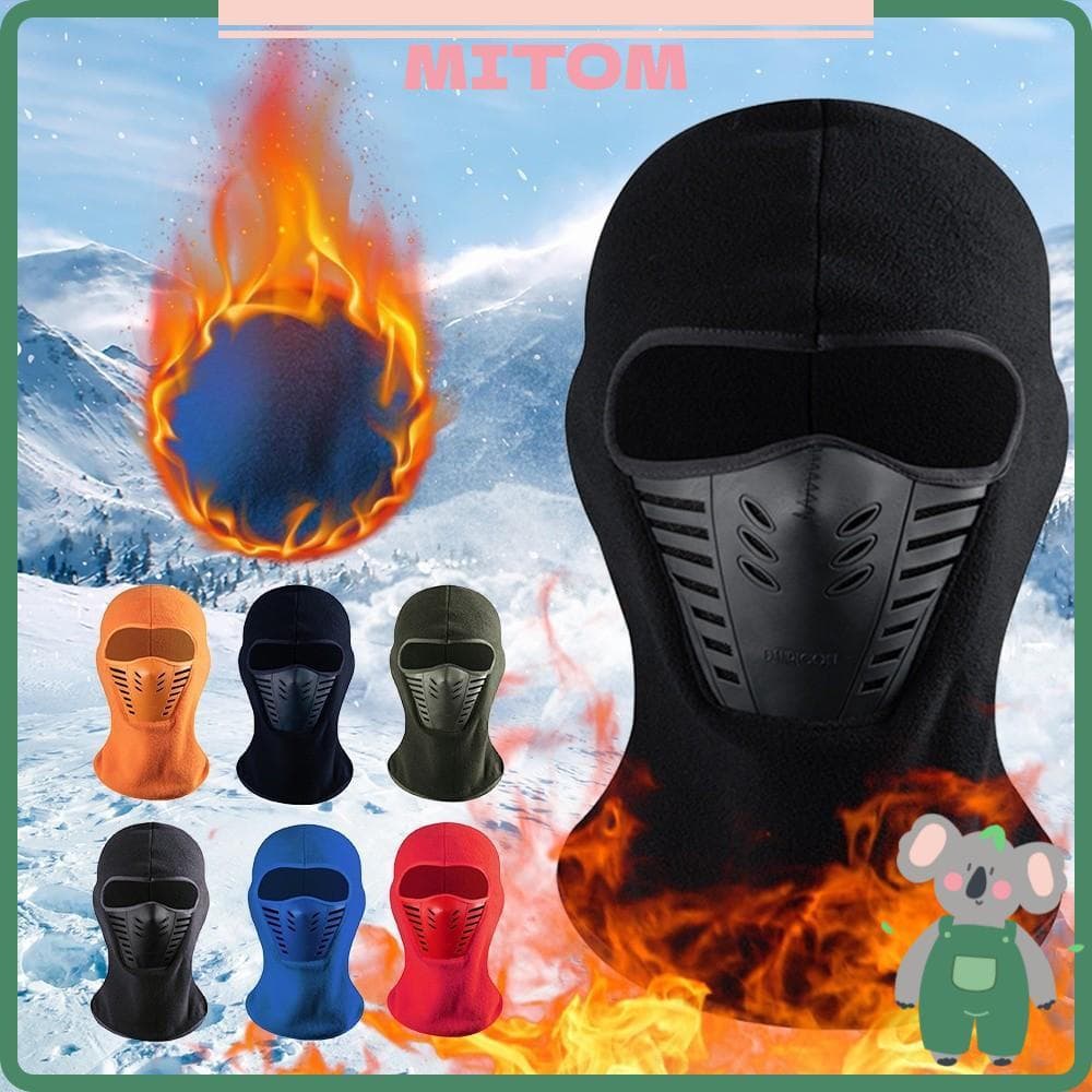 Gorro de Inverno MITOM, Balaclava de Esqui em Fleece Polar para Cobertura Total do Rosto, Cachecol de Pescoço à Prova de