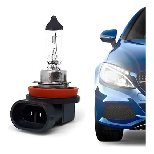 Par De Lâmpada Halógenas H11 Para Carro Farol Milha Neblina