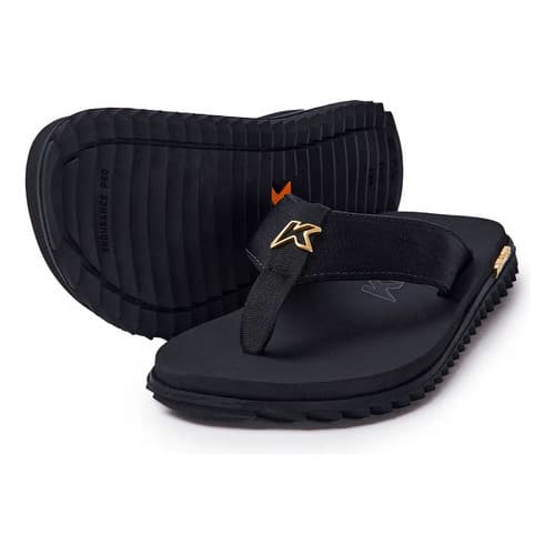 Chinelo Kenner Kivah Gold DLK-01 Preto