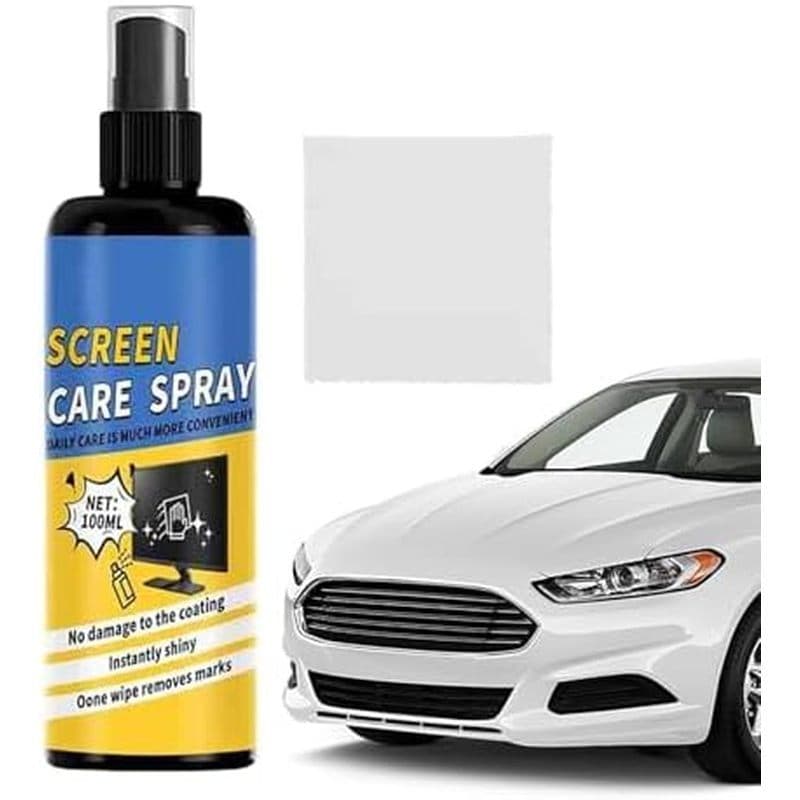 Spray De Limpeza De Tela , 100ml Portátil Suave E Poderoso-Eletrônica | Para Celular Computador Monitor Câmera TV Óculos