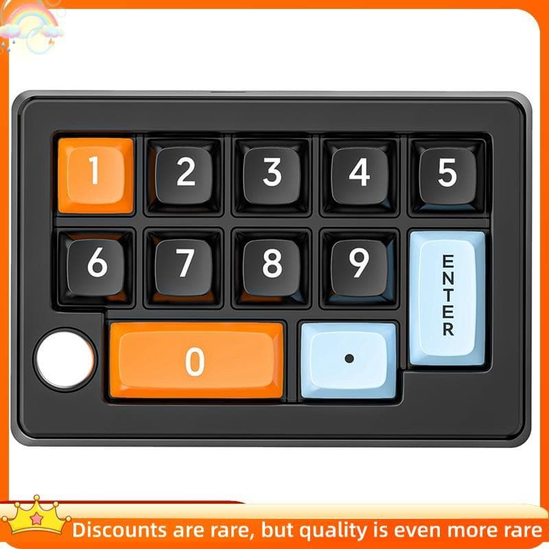 Teclado Mecânico Digital Hot-Swappable De Três Modos , Definição Macro , RGB , Para Jogos , Hardware