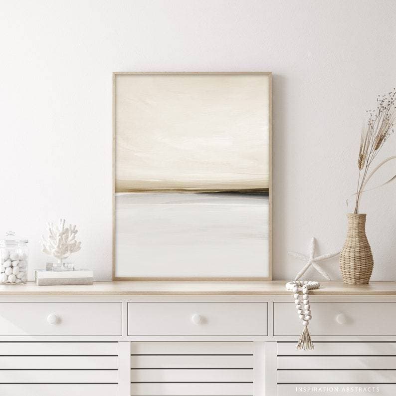 Quadro Decorativo Horizonte Neutro Home