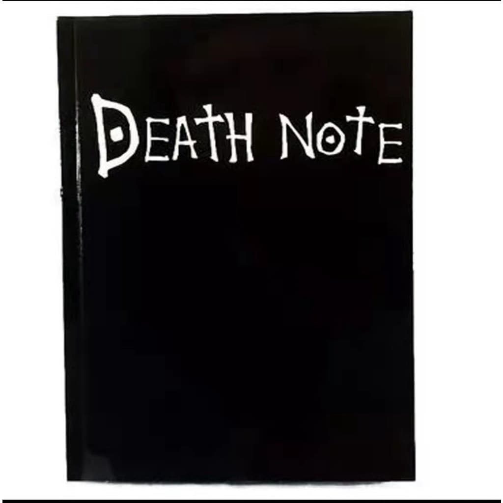 Caderno Death Note L Kira Ryuk Anime Livro Morte Black