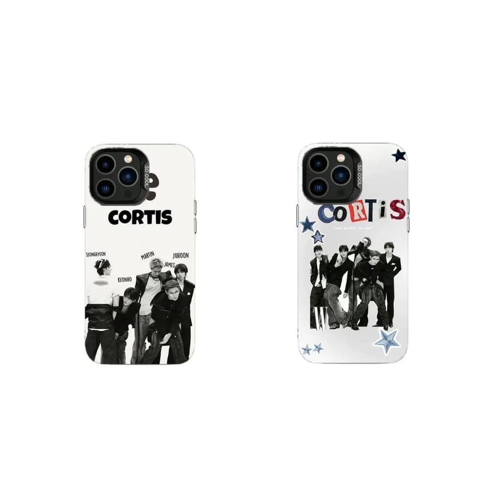 Coleção de Capas de Telefone do Grupo C-C0RTIS K-POP, Compatível com iPhone 17, 16, 15, 14, 13, 12, 11