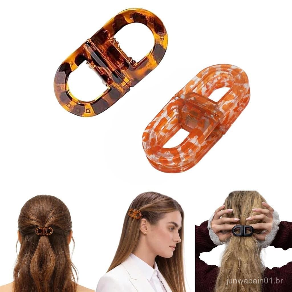 Clipes Magnéticos para Cabelo – Fixação Forte, Design 2 em 1 Sem Costura para Salão em Casa e Penteados Diários, Fixação