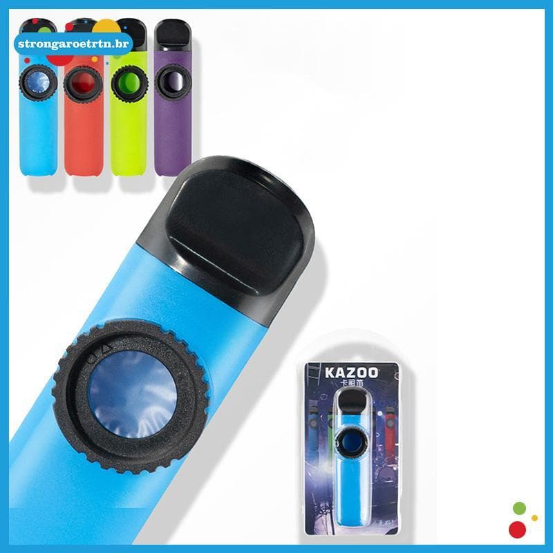 strongaroetrtn Kazoo Para Adultos Crianças Profissional Reutilizável Guitarra Ukulele Violino Piano Teclado Fácil De Apr