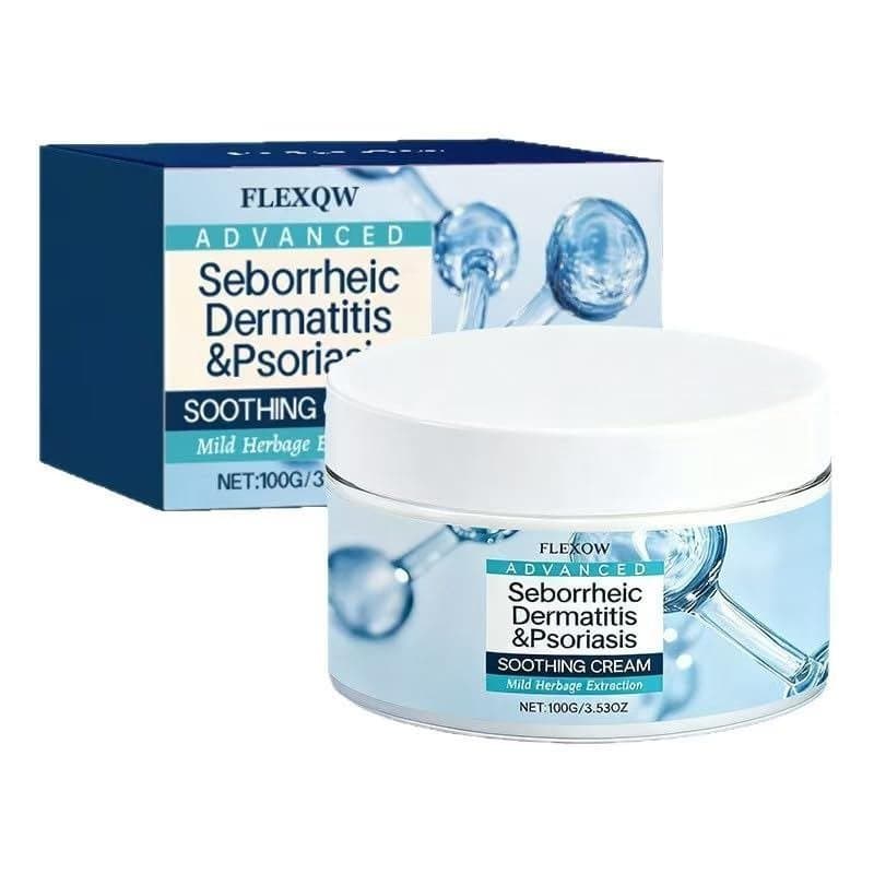 Avançado para Cuidado de Dermatite Seborreica e Psoríase, Suavizante e Hidratante com Extrato Herbal Suave,