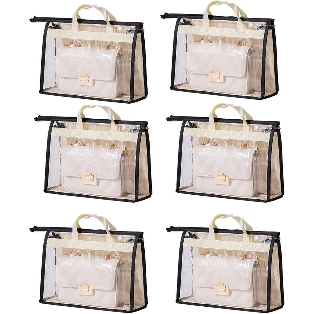 Sacos Protetores para Organização de Bolsas, à Prova de Umidade, Marrom, XL |   À prova de umidade, capa contra poeira,