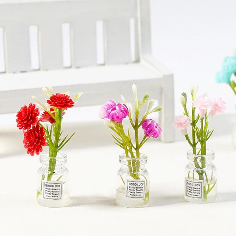 5 Pçs Simulação Vaso Resina Série Jóias Fazendo DIY Acessórios De Decoração Para Casa