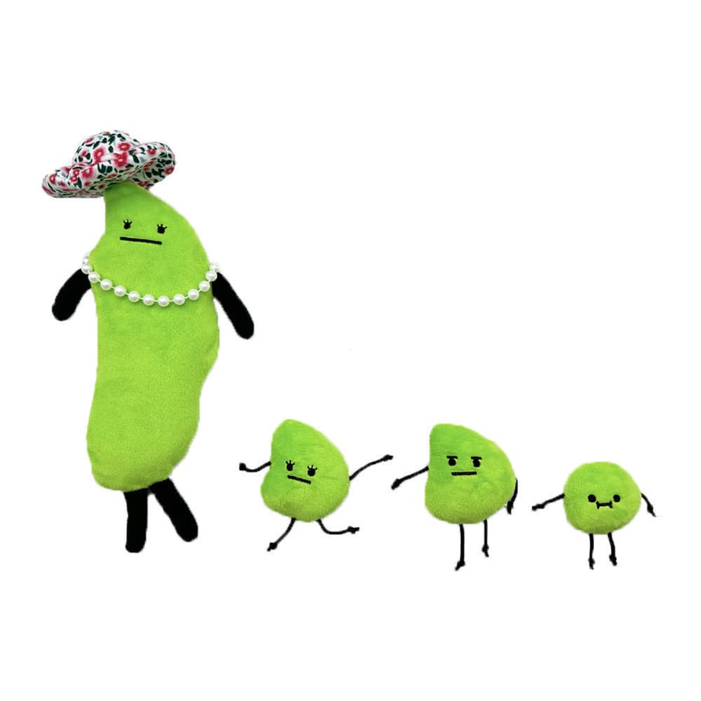 Travesseiros De Pelúcia Para Família De Ervilha , Pelúcias Secretos Estadia , Brinquedos De Boneca Fofos Aniversário De