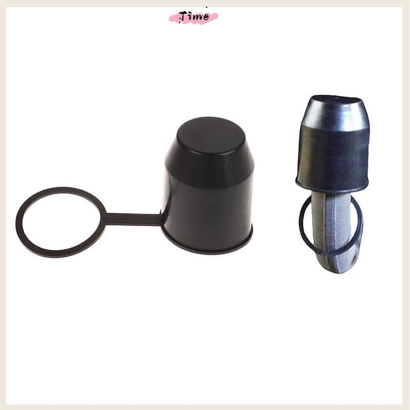 Time 1PC Durável Bla Boné Engate De Reboque Caravana Do Carro Bola Capa Protetora Universal 54mm Barra Automática Acessó
