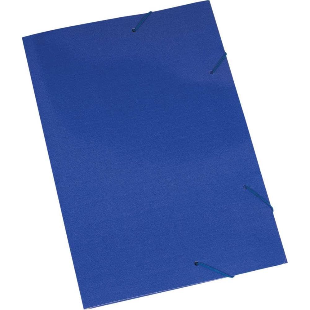 Pasta ABA Elastica Papel Oficio Azul