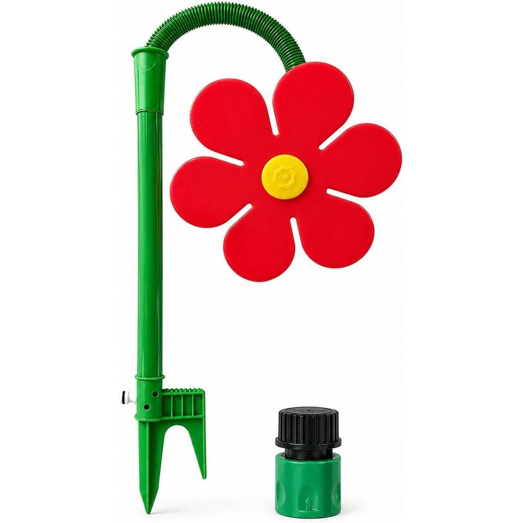Aspersor Crazy Daisy, 360 °   Aspersor Giratório para Jardim de Flores, Pulverizador Decorativo para Gramado Externo, pa