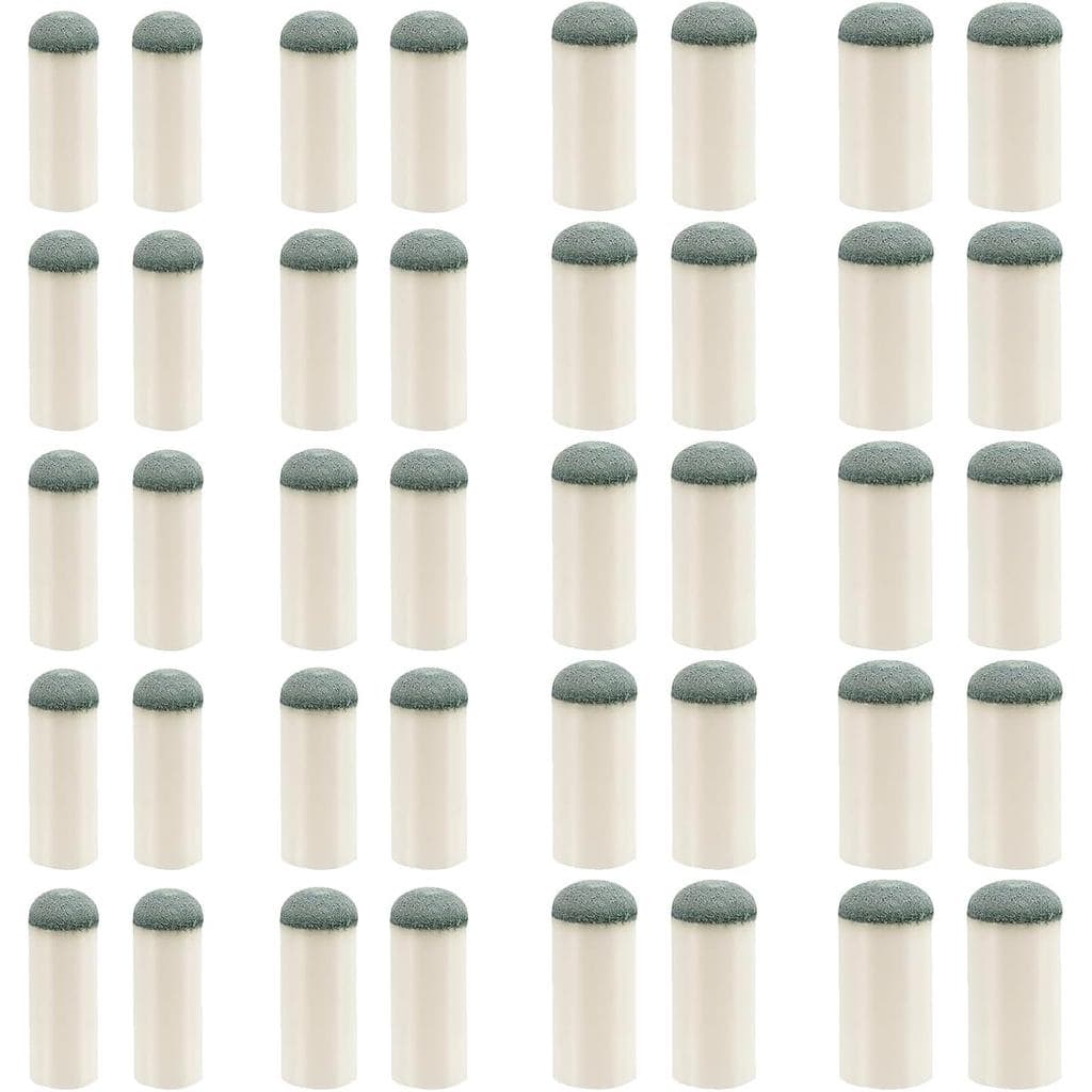 40 Peças de Ponteiras de Taco de Bilhar de Encaixe, 4 Tamanhos 9mm/10mm/12mm/13mm, Ponteiras de Taco de Bilhar, Acessóri
