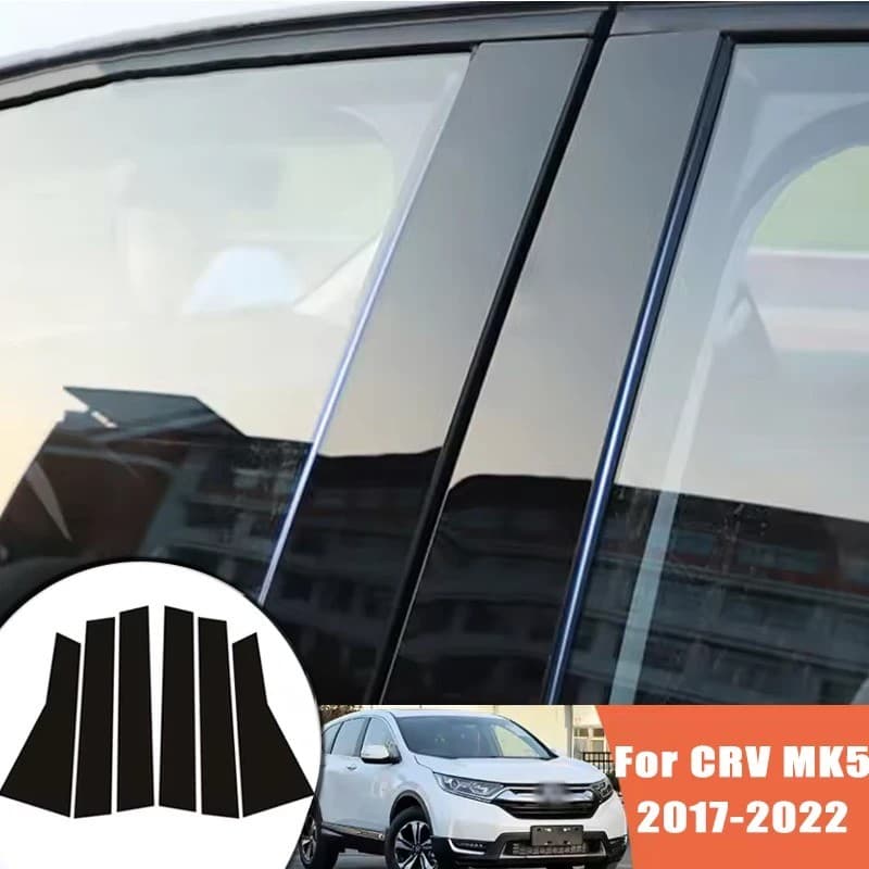 Para Honda CR-V 2017-2022 Bc Pilar Posts Adesivo Acessórios Do Carro