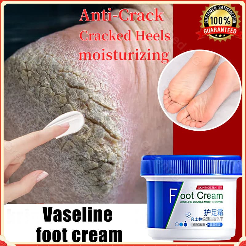 Creme Anti-Rachadura Para Pés 50g | Reparador Saltos Rachados E Calcanhares Secos , Cuidados Hidratantes