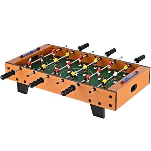 Mesa de Pebolim Portátil Dobrável Compacta Jogo Divertido Família Casa Escritório
