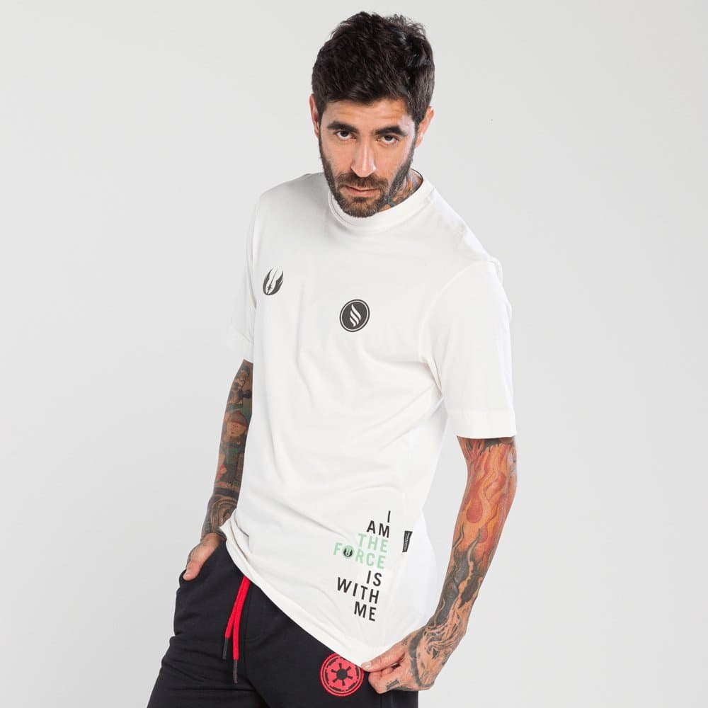 Camiseta Star Wars The Force Masculina Oficial Geek Casual Confortável Licenciada Premium