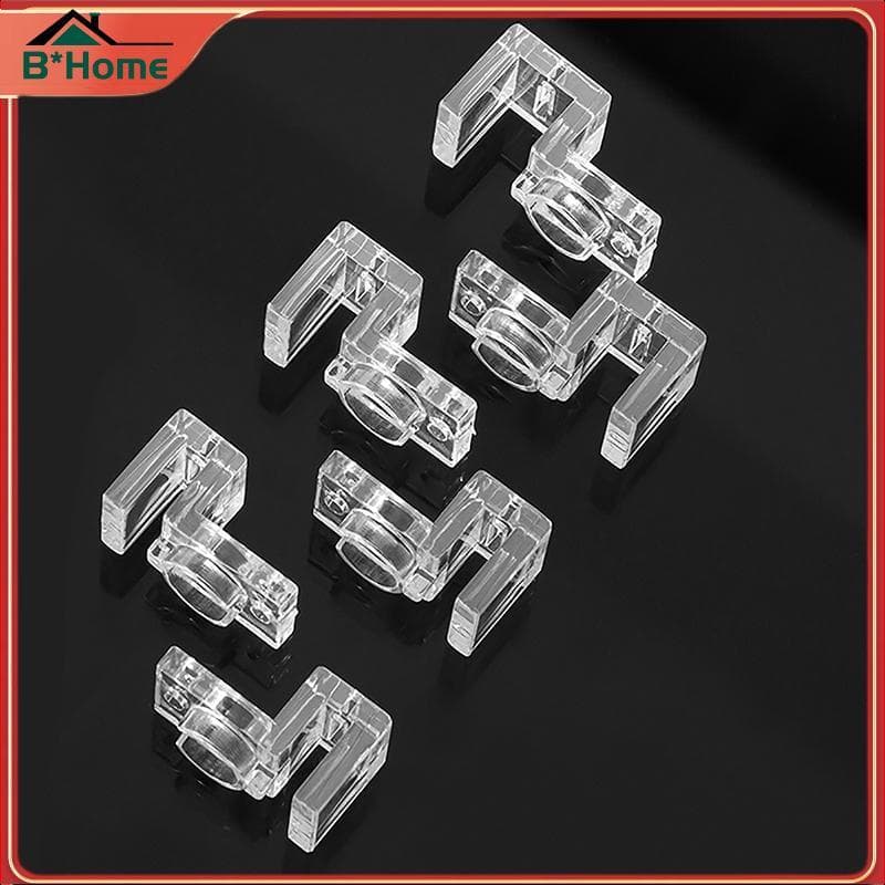 BHTH 4pcs 6mm/8mm/10mm Clipes Acrílicos Para Tanque De Peixes Suporte Tampa De Aquário Braçadeira Braet ~