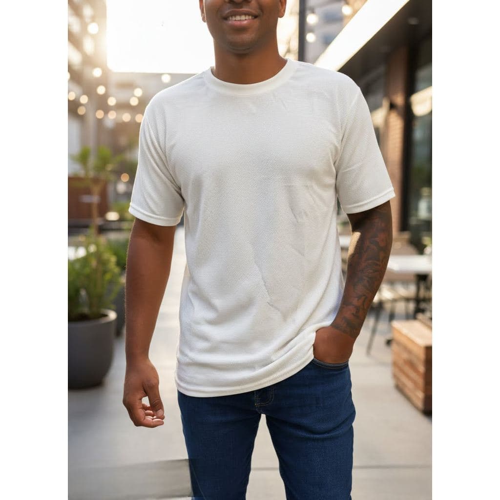 Camiseta Texturizada Oversized camisa Premium Off white - Preta Textura de luxo Artistas Tricot OUTLETPOWER