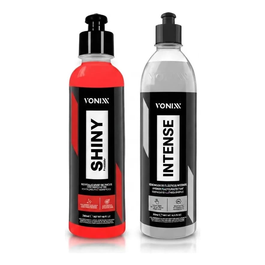 Intense E Shiny 240ml Vonixx Pretinho Revitalizador Interno