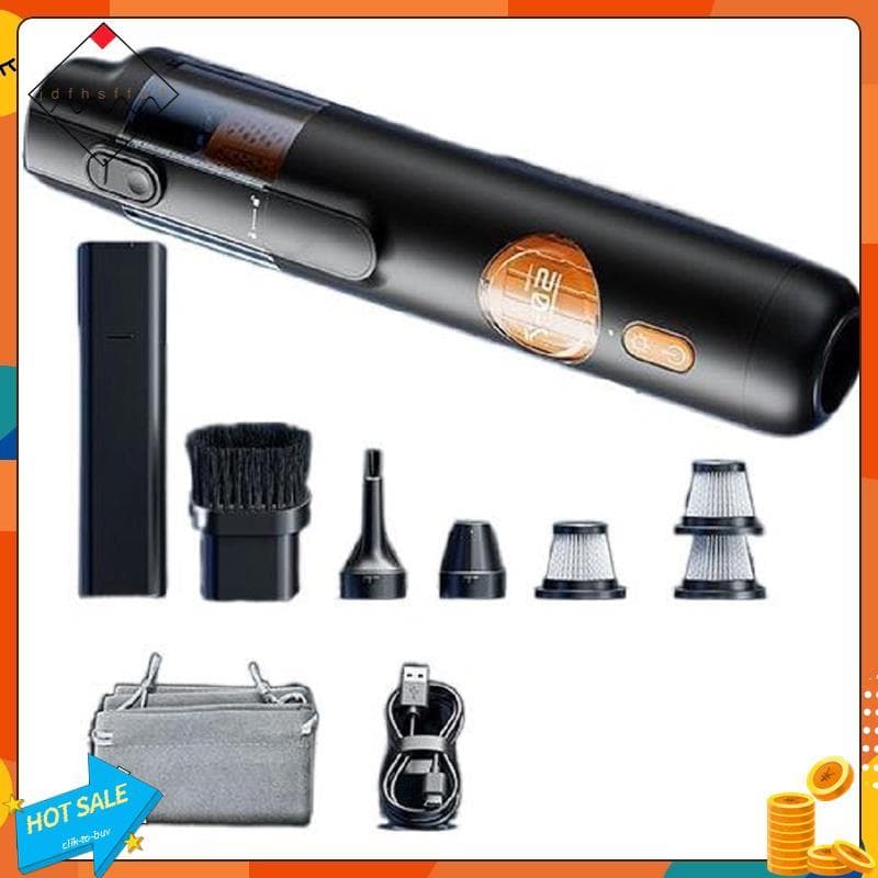 [Promover J] Aspirador De Pó Sem Fio Para Carro Mini Soprador De Sucção Portátil Grande Pequeno Sopro Locomotiva Integra