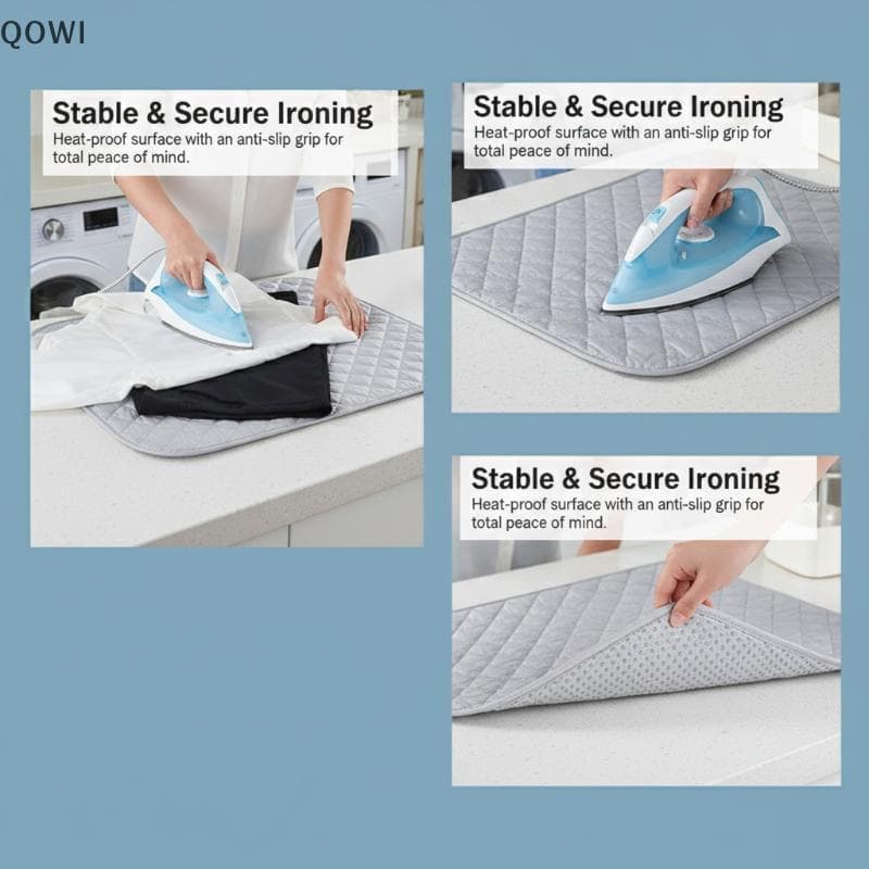 qo Tapete De Passar Roupa Portátil 2 Em 1 Tábua E Lavadora De Secadora Para Ferro Travelpact Design Qualquer Lugar Dormi