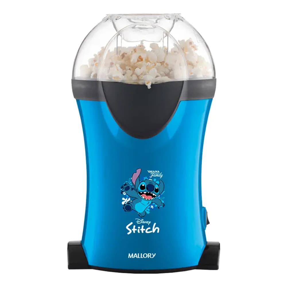 Pipoqueira Elétrica 1200W Mallory Stitch com Tampa Transparente