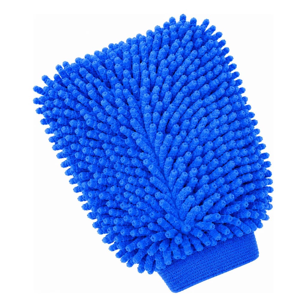 Luva De Microfibra Para Lavar Carro E Moto Não Risca Pintura