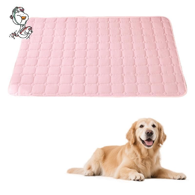Tapete De Resfriamento Para Cães , Animais De Estimação , Superfície De Seda Gelada , Dobrável , Antiderrapante , Almofa