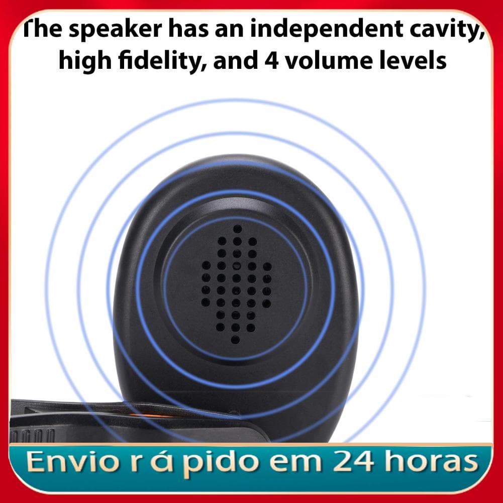 Braçadeira/suporte para afinador de guitarra ERYUE com função de batida para baixo cromático, violino, ukulele,