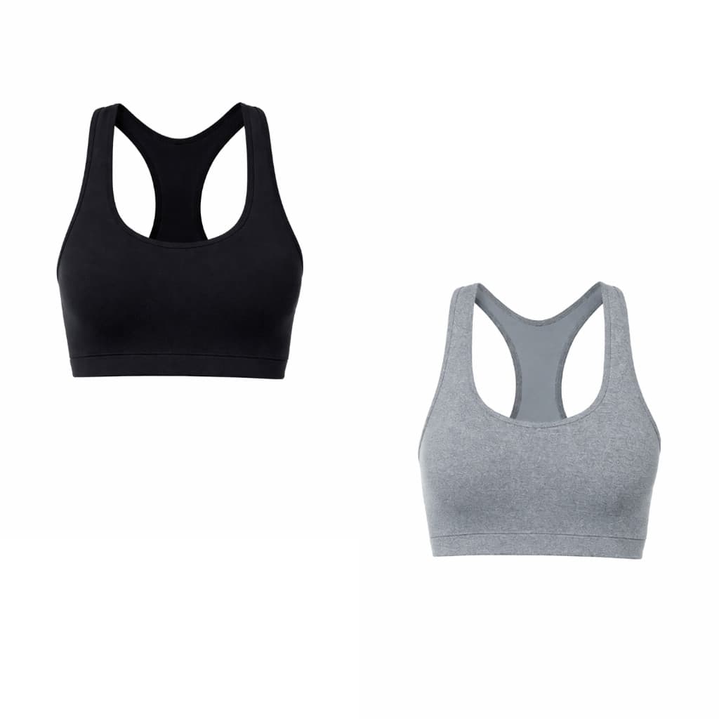 Top Feminino Fitness Nadador Suplex Preto | Sem Bojo | Brilho