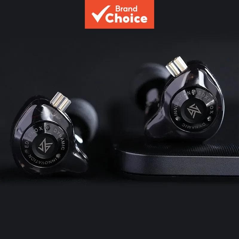 KZ EDX PRO X Fones De Ouvido Intra-Auriculares Com Fio HiFi Som Estéreo Para Graves Fone Profissional Audiófilo IEM Spor