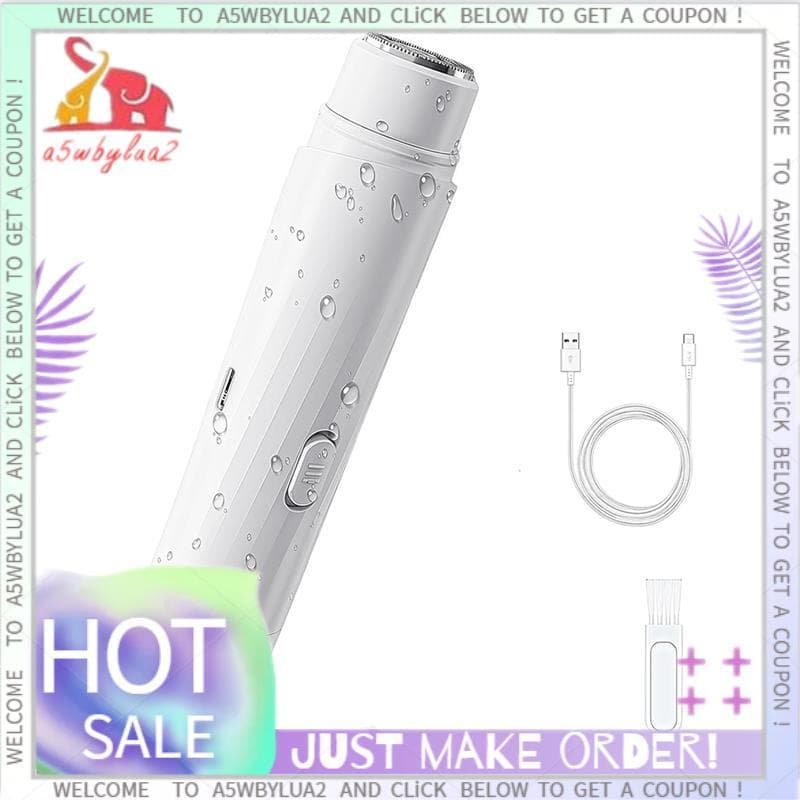 Barbeador De Cabelo Elétrico À Prova D'água Para Cabelos Púbicos , Barbeadores Femininos Recarregáveis IPX7
