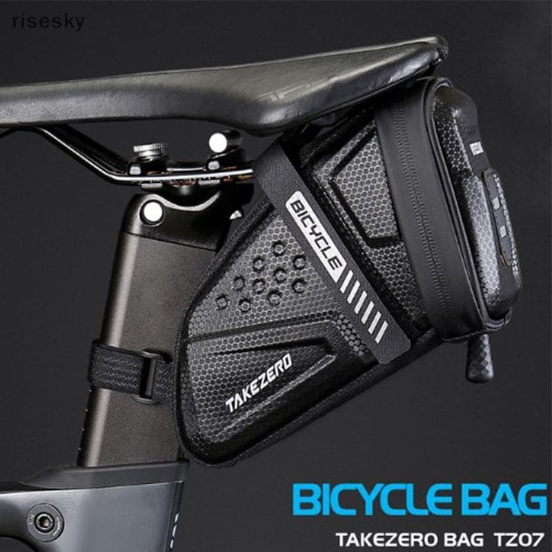 Moda À Prova Dwaterproof Água Saco De Bicicleta Estrada Alforjes Reflexivo Listrado Ferramenta Titular Acessórios Ferram
