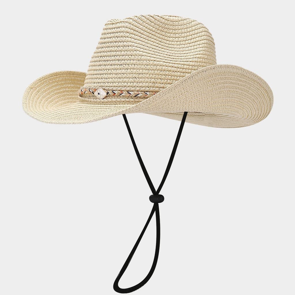 Férias de verão chapéu panamá feminino viagem ao ar livre protetor solar chapéu de sol Retro borda moldar chapéu de palh