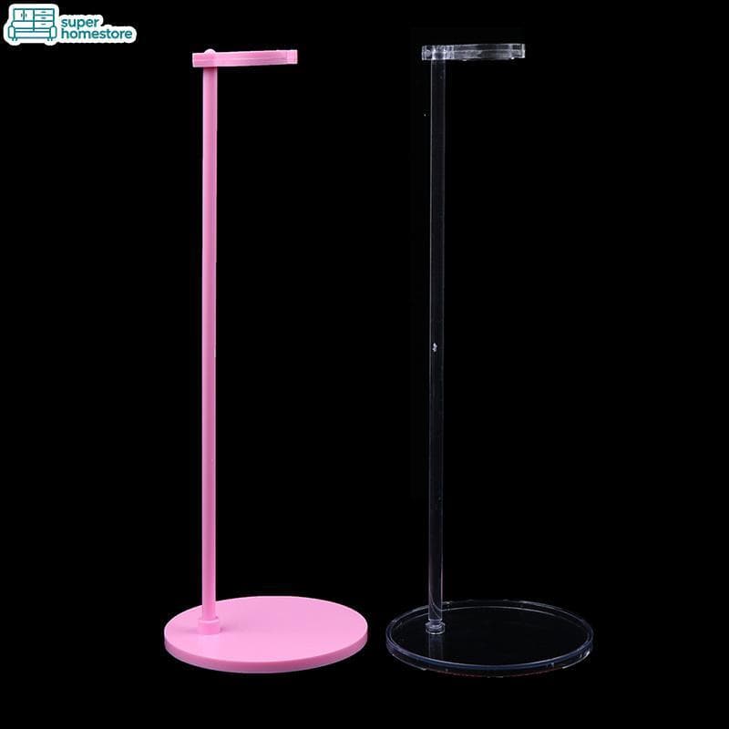 SUPER Boneca Transparente Pé Fixo Plástico Em Expositor Cartão Cintura Suporte