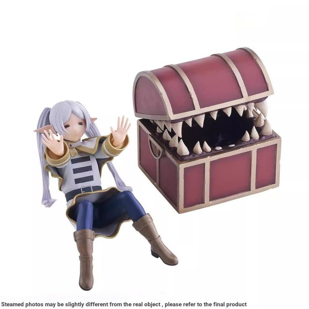 Frieren : Além Da Jornada Frierenren Caixa De Tesouro Monstro Anime Figura Brinquedos Estatueta De Ação Coleção Boneca P