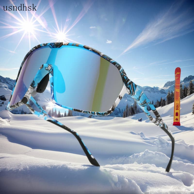 # # Óculos de ciclismo, óculos de proteção solar para mulheres, proteção UV esportiva, montanhismo, esqui, óculos de sol