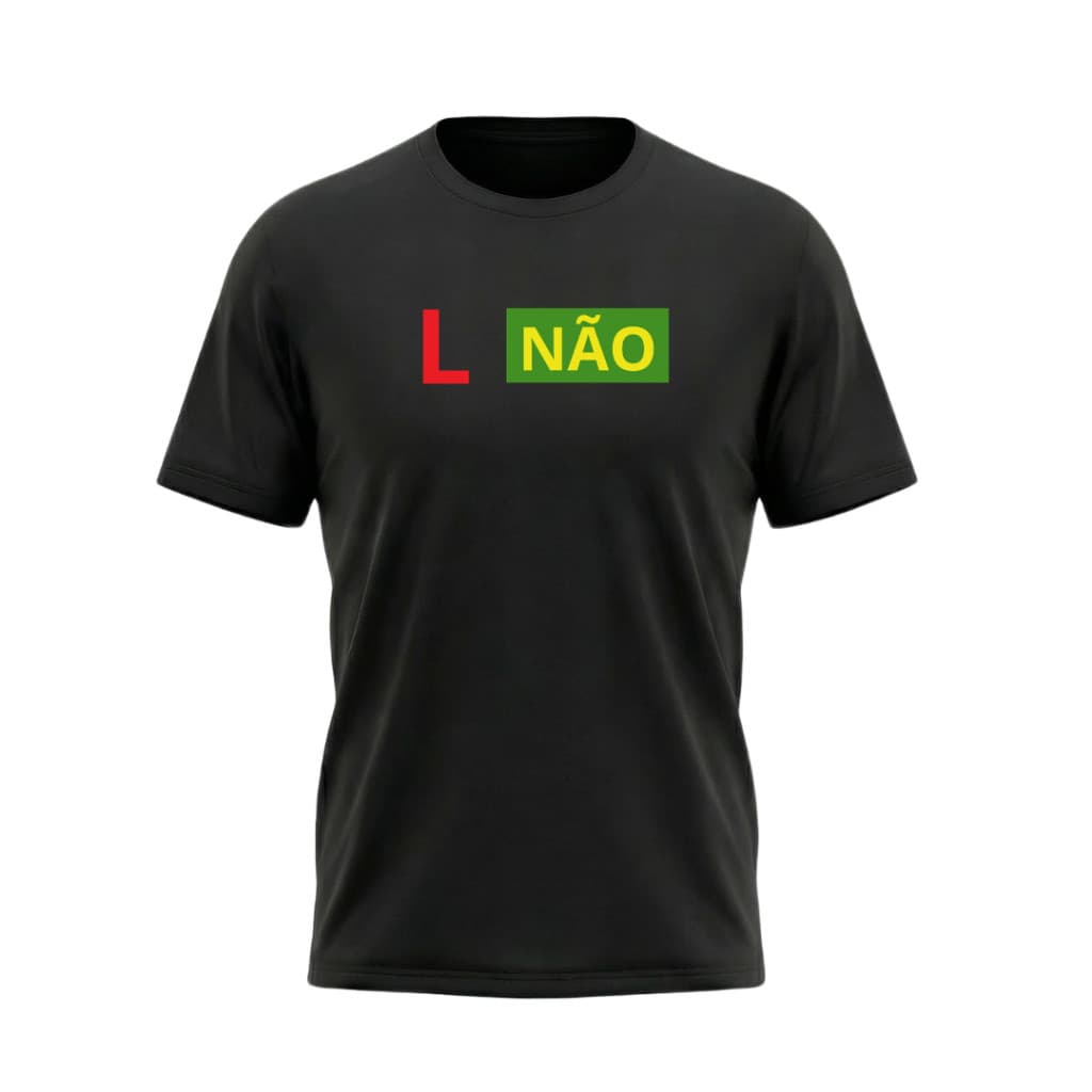 Camsieta L Não 100% Algodão