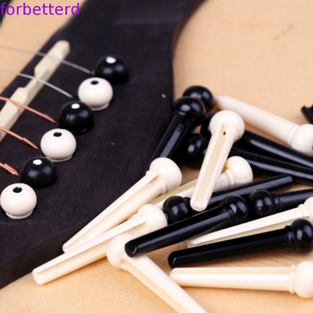 Pinos De Ponte De Guitarra Pegs Cordas Cone Fixo Acústica Instrumentos De Acessórios De Prego