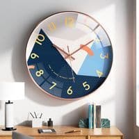 Relógio de parede moderno e minimalista, quarto, sala de estar, casa, mudo, moda criativa, relógio de parede de quartzo