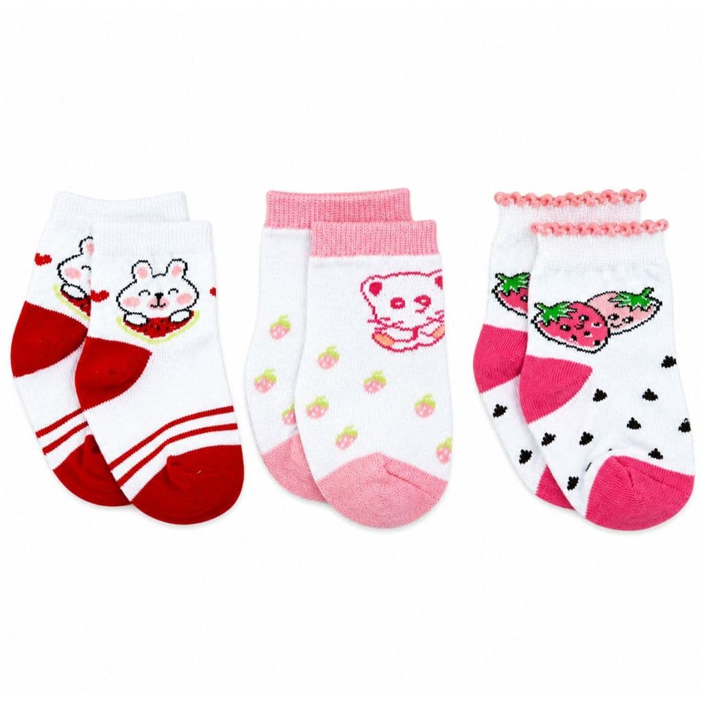Meia Baby You Kit Com 3 Pares
