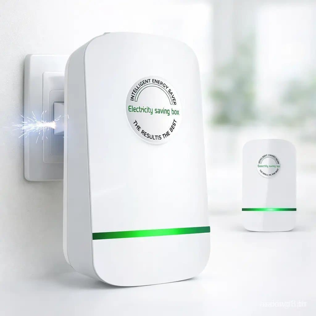 Caixa de Energia Plug-in com Adaptador de Energia Compacto com Plugue Americano para Uso em Desktop e Laptop AYQX